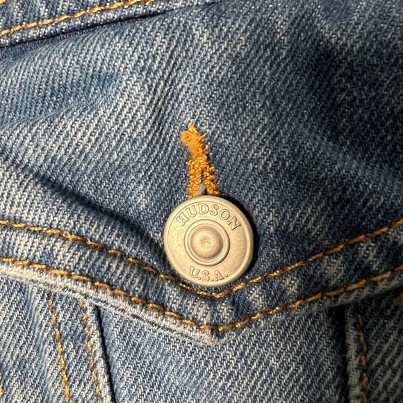 Hudson Jeans Denim Blue Jean Jacket - Picture 3 of 5